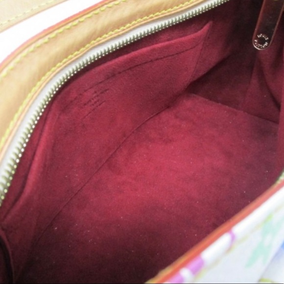 Auth Louis Vuitton Eliza M40098 Monogram Blanc - Picture 9 of 9